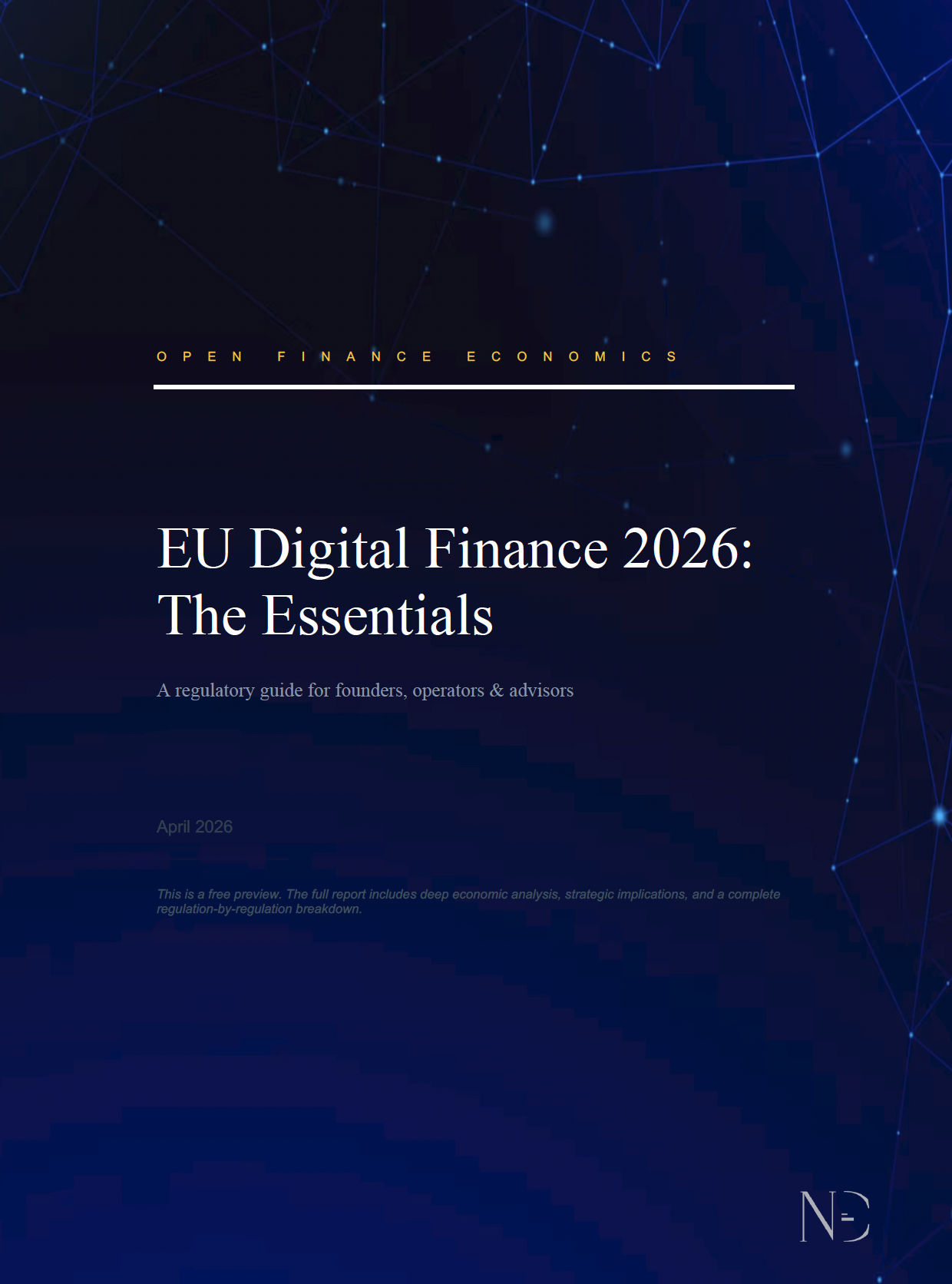 Cover of the report EU Digital Finance 2026: The Essentials