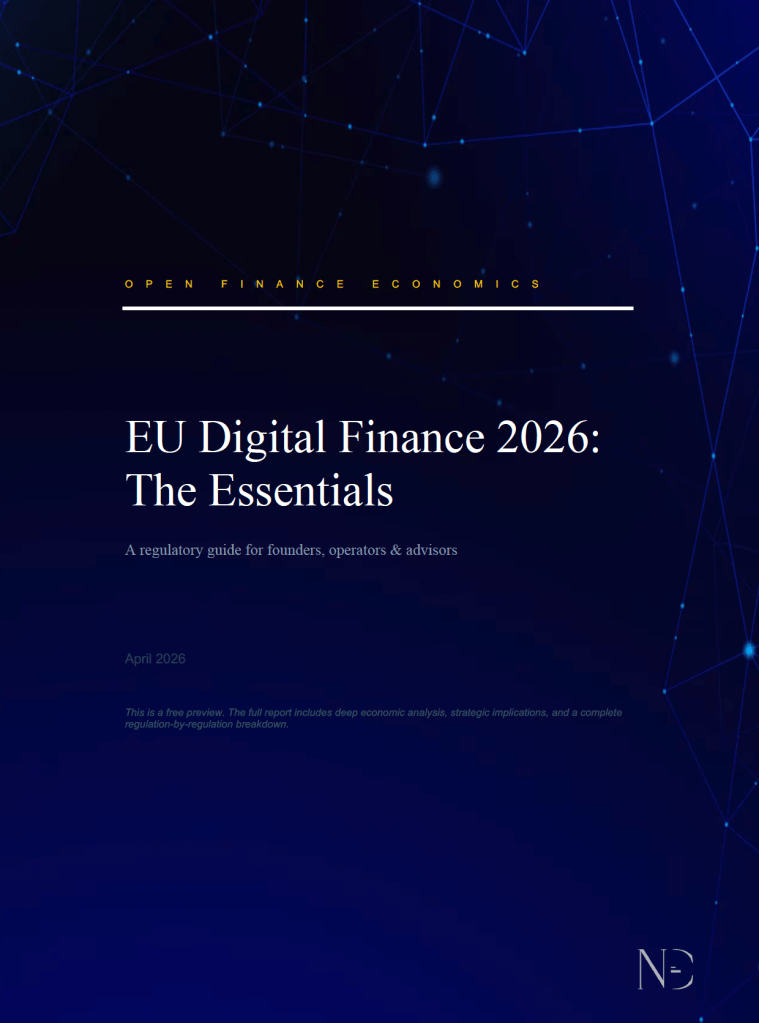 EU Digital Finance 2026 – The Essentials cover